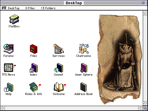 This is a picture of the TFS FirstClass Desktop